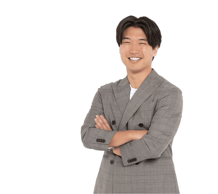 安心する男性のイラスト